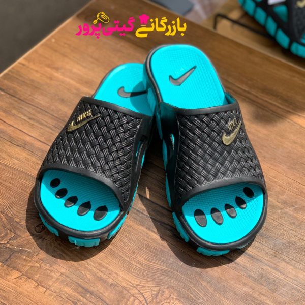 دمپایی نایک بافتنی مردانه خزر رو الوان - Image 1