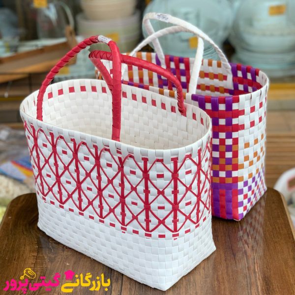 ساک طرح بافت حصیری - Image 1