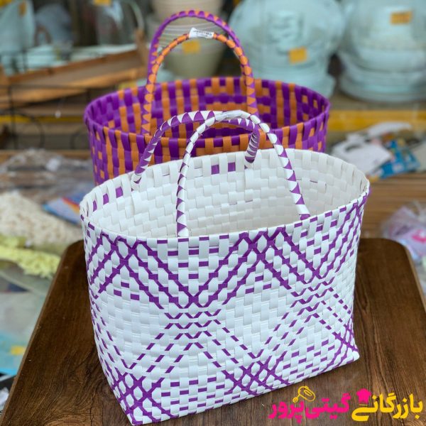 ساک طرح بافت حصیری - Image 3
