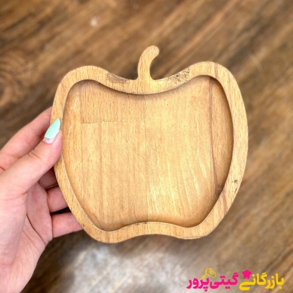 اردو خوری چوبی سیب - Image 3