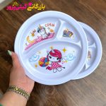 ظرف غذای کودک گرد