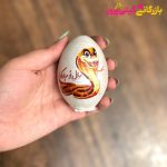 تخم مرغ سفالی دکوباژ
