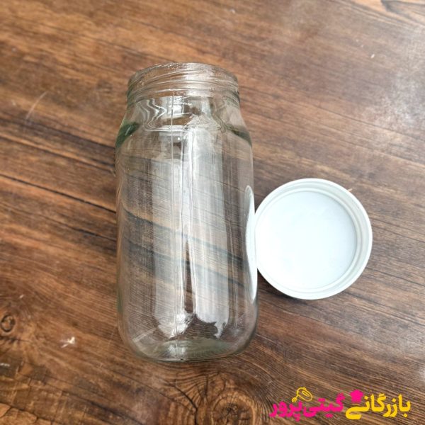 بانکه شیشه ای درب پلاستیکی - Image 3