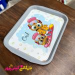 سینی مات طرحدار سایز ۲ زیباسازان - Image 2