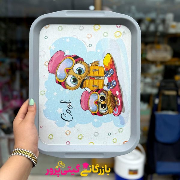 سینی مات طرحدار سایز ۲ زیباسازان - Image 1
