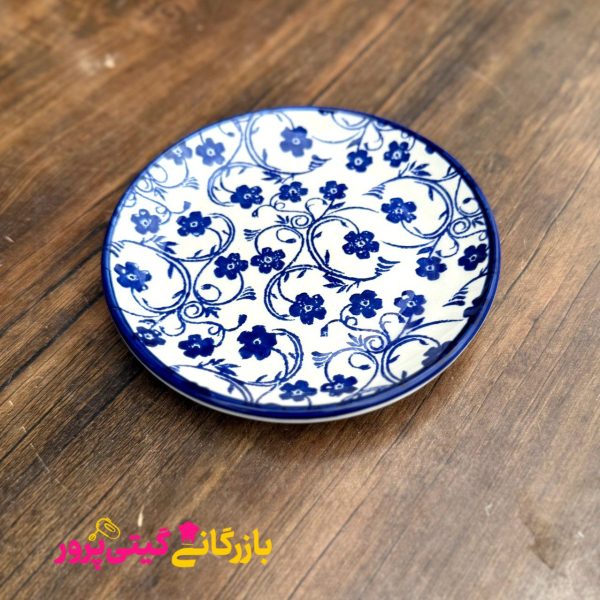 پیش دستی کوچک گل ابی - Image 3
