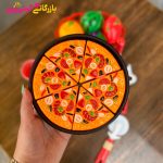 پیتزا و میوه برشی سبد دار بزرگ - Image 2
