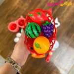پیتزا و میوه برشی سبد دار بزرگ - Image 3