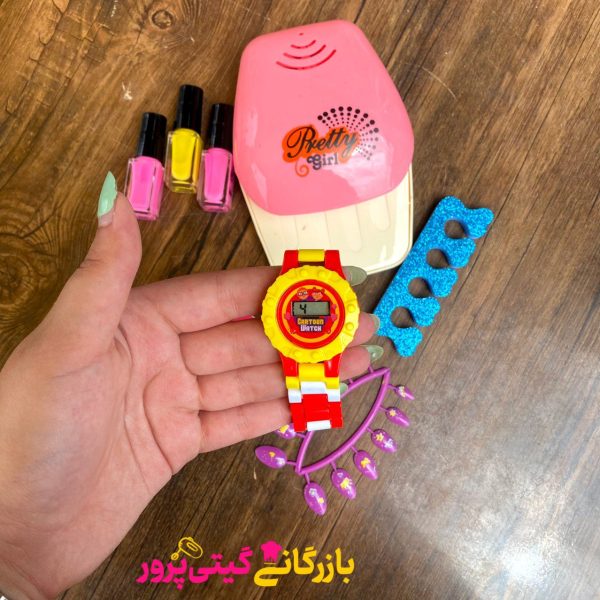 فرنچ ناخن با ساعت مچی کد ۸۵۰۲۰ - Image 3