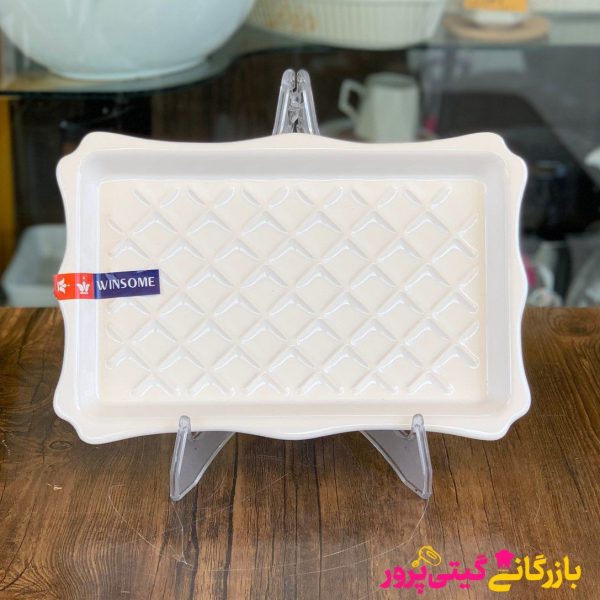 دیس مستطیل لبه دالبری - Image 1