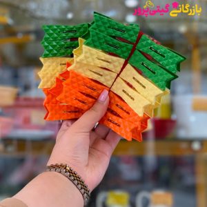 گیره لباس رنگی 12 عددی