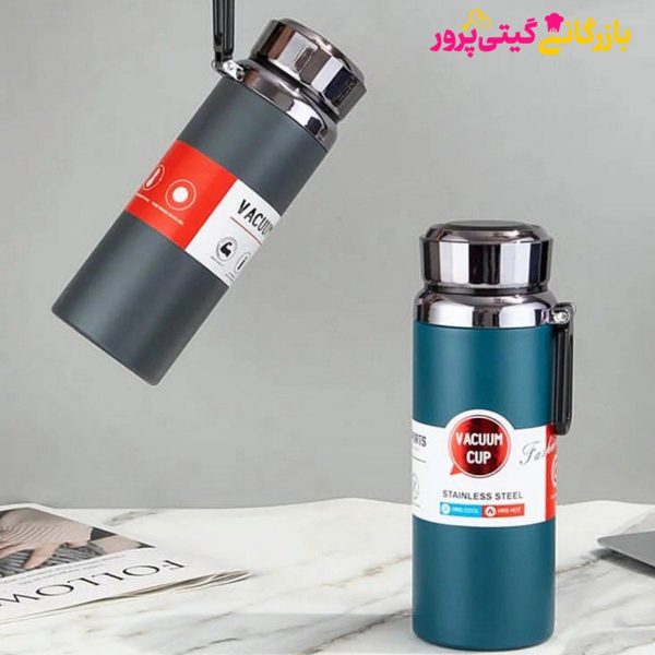 فلاسک 800 میل درب آیینه ای - Image 1