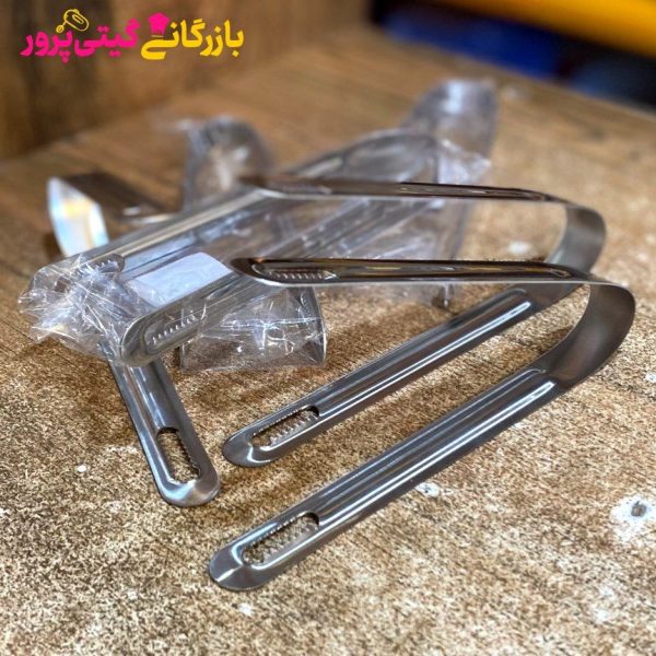انبر یخ استیل سلفونی بدون برند اج دار - Image 2