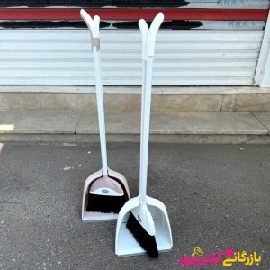 ست جارو خاک انداز دسته بلند جامبو