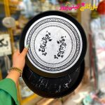 سینی گرد چاپدار سایز ۲ گلدپلاست 
