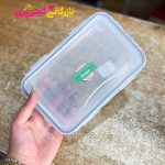 ظرف فریزری مستطیل ۸۰۰ میل لیمون