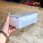 ظرف فیزری مستطیل ۳خانه لیمون - Image 3