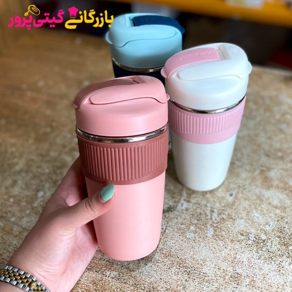 تراول ماگ کمر سیلیکونی ۴۸۰ میل - Image 4