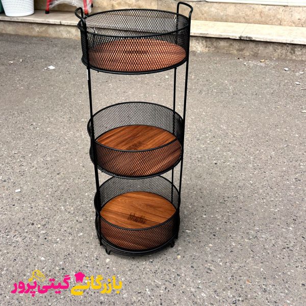 جا پیازی گرد ۳طبقه دیبا - Image 1