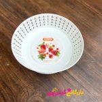 سبد سبزی طرح بافت گلد سفید - Image 2