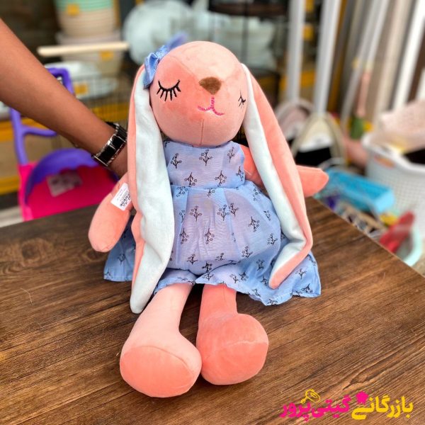 جلی کت خرگوش ناز 60 سانت بزرگ - Image 4