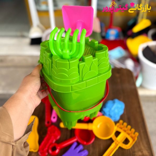 سطل قلعه ساحلی بزرگ درج - Image 6