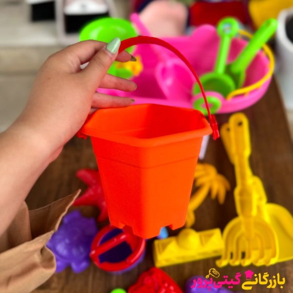 قایق سطل و بیل و قالب و ابپاش اطلس درج - Image 5