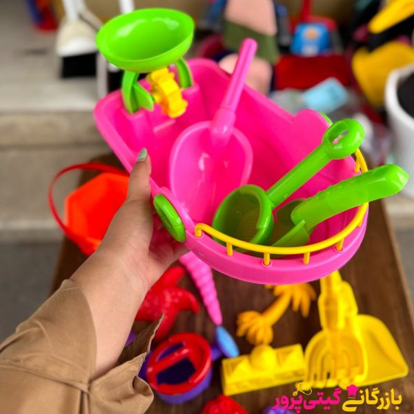 قایق سطل و بیل و قالب و ابپاش اطلس درج - Image 7