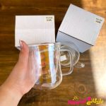 لیوان دوجداره 350 میل کد 110 - Image 2