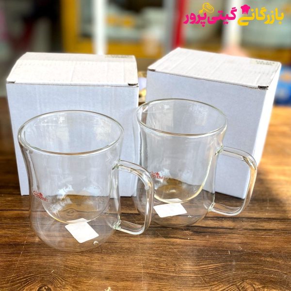 لیوان دوجداره 350 میل کد 110 - Image 3
