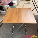 میز تاشو چوبی 60*60 اوج